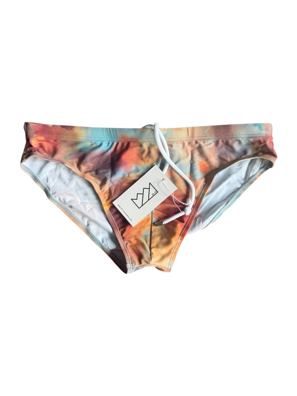 NWT Chris Turk IN THE CLOUDS SWIM BRIEF - Medium